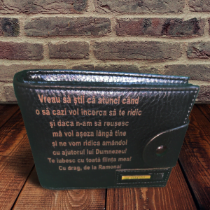 Portofel personalizat piele ecologica