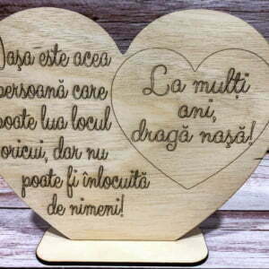 Tablou tip inima pentru nasa