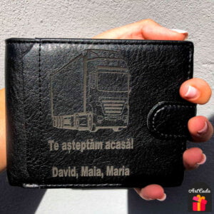 Portofel Personalizat Piele Artcado